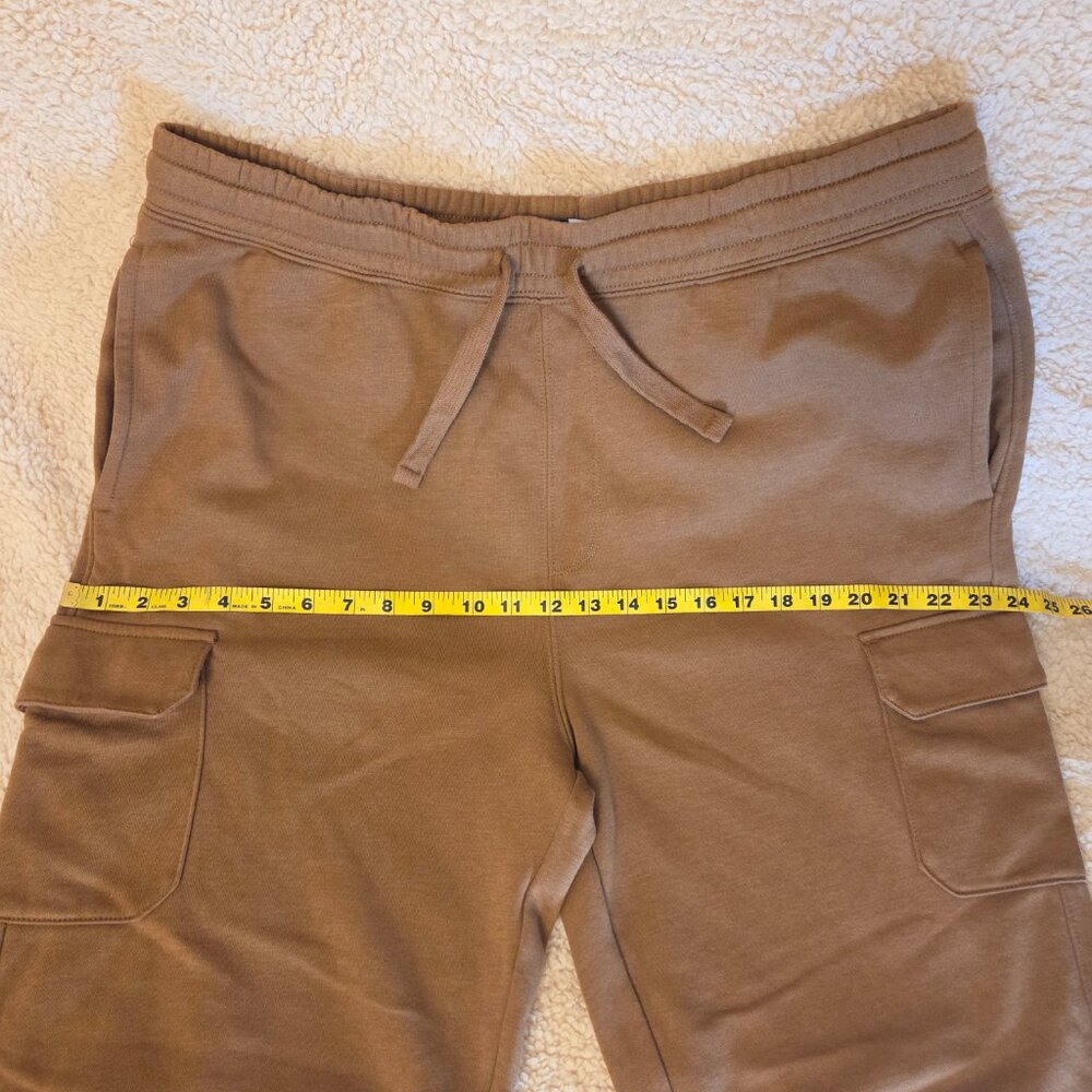 Old Navy Men’s Cargo Jogger Sweatpants Bourbon Tan Brown - XL - Picture 11 of 14